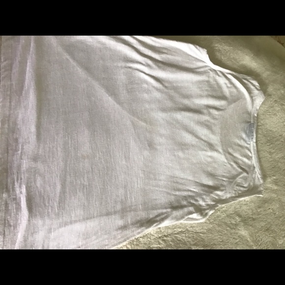 Style & Co tank top white sleeveless with sequins size med - Picture 7 of 9